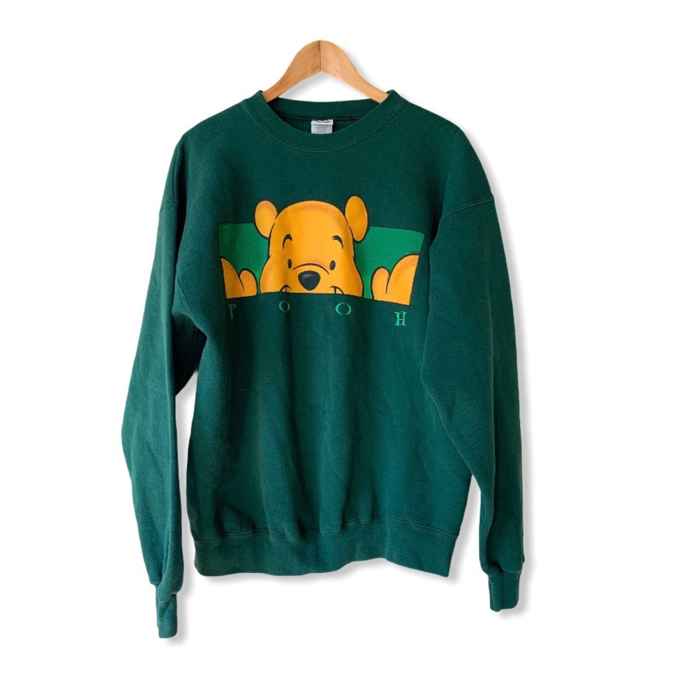 Vintage Pooh Disney Crew Neck Size Large